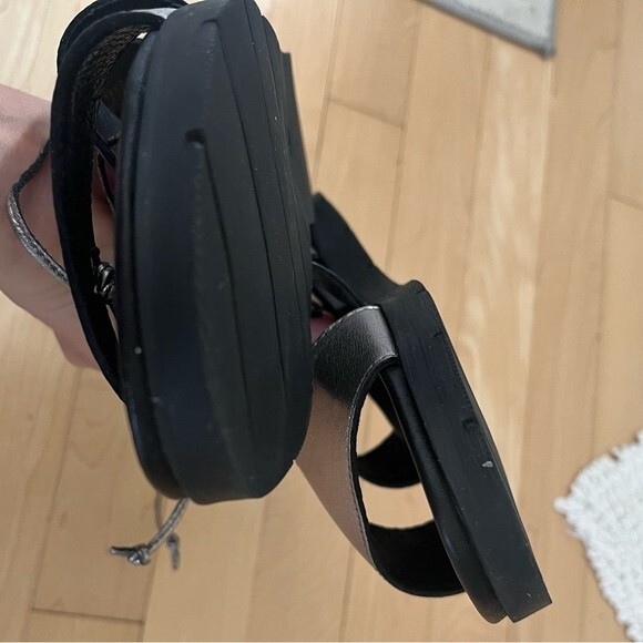 Miz Mooz Davey Leather Lace-Up Sandals 39 NWOB - Picture 8 of 12